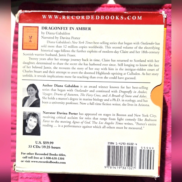 Dragonfly in Amber by Diana Gabaldon - Book on CD - Picture 2 of 4